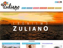 Tablet Screenshot of elzulianorajao.com